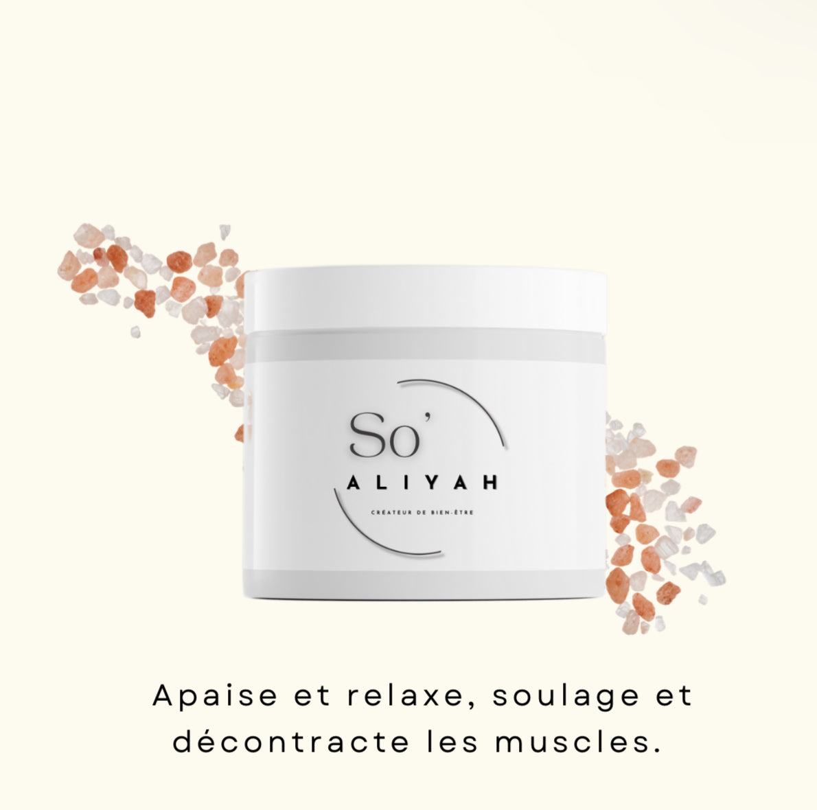 Sel de bain parfumé